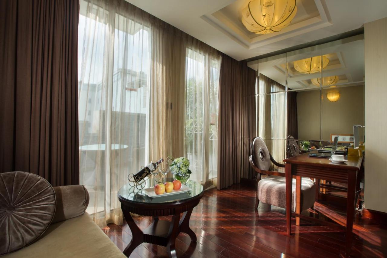 Golden Silk Boutique Hotel Hanoi Buitenkant foto