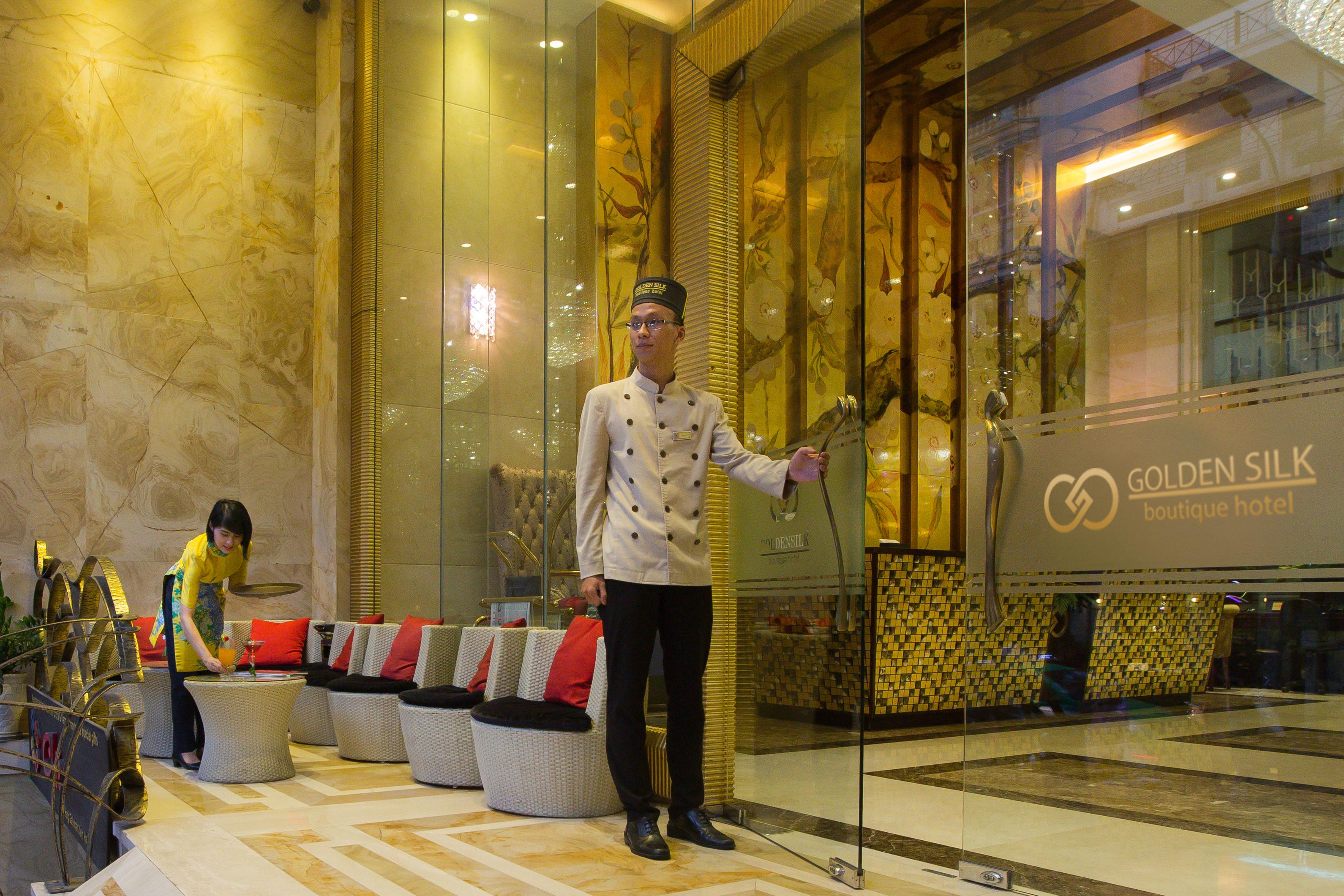 Golden Silk Boutique Hotel Hanoi Buitenkant foto