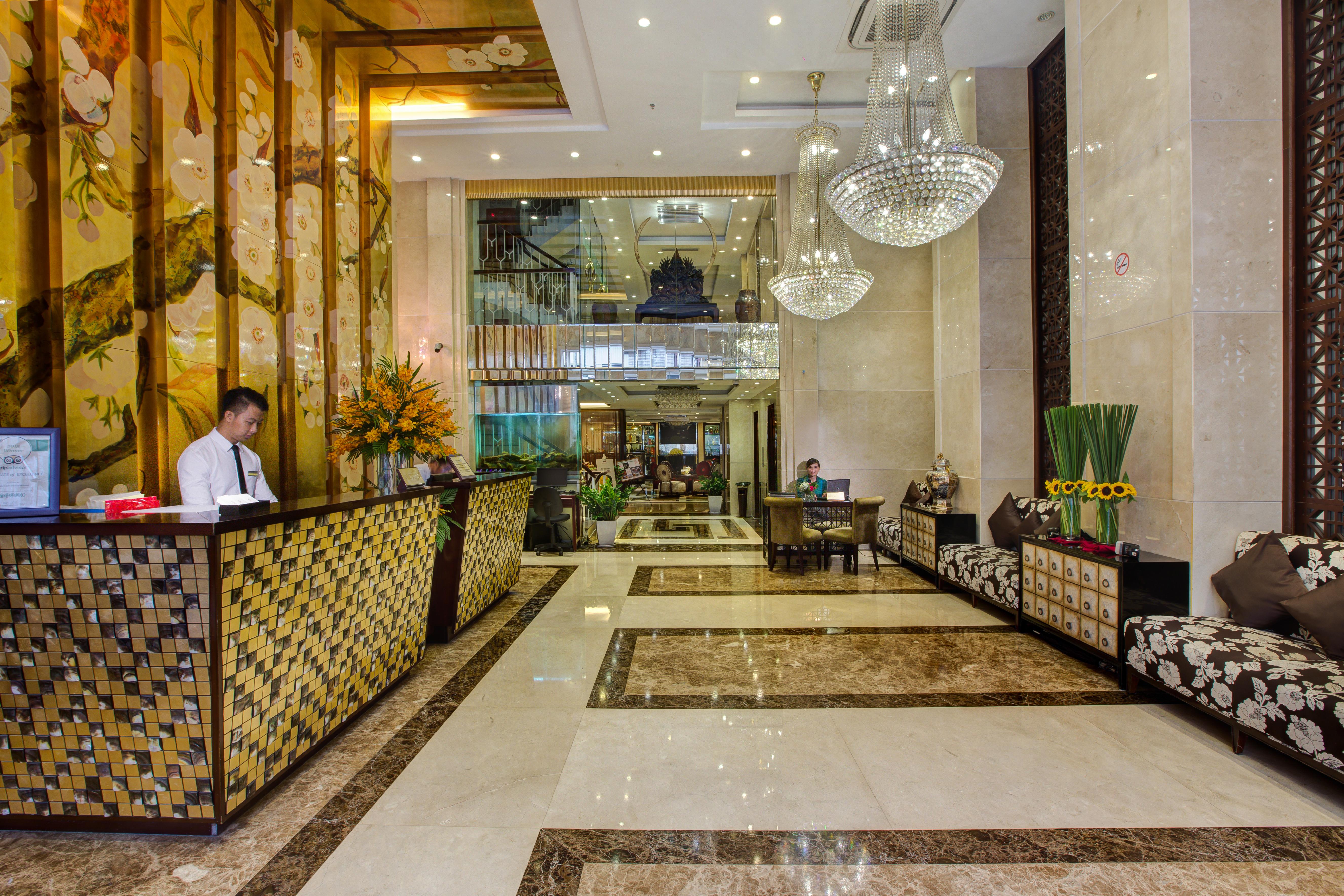 Golden Silk Boutique Hotel Hanoi Buitenkant foto