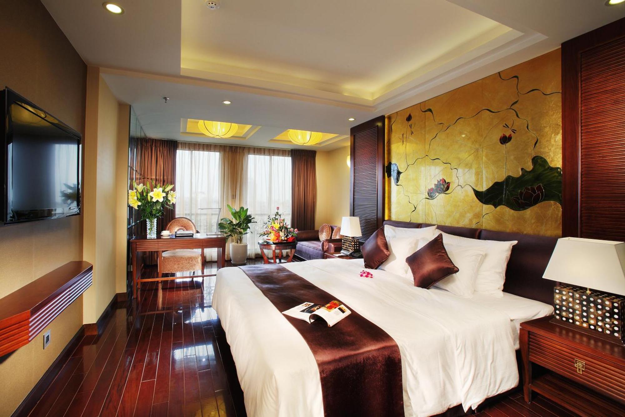 Golden Silk Boutique Hotel Hanoi Buitenkant foto