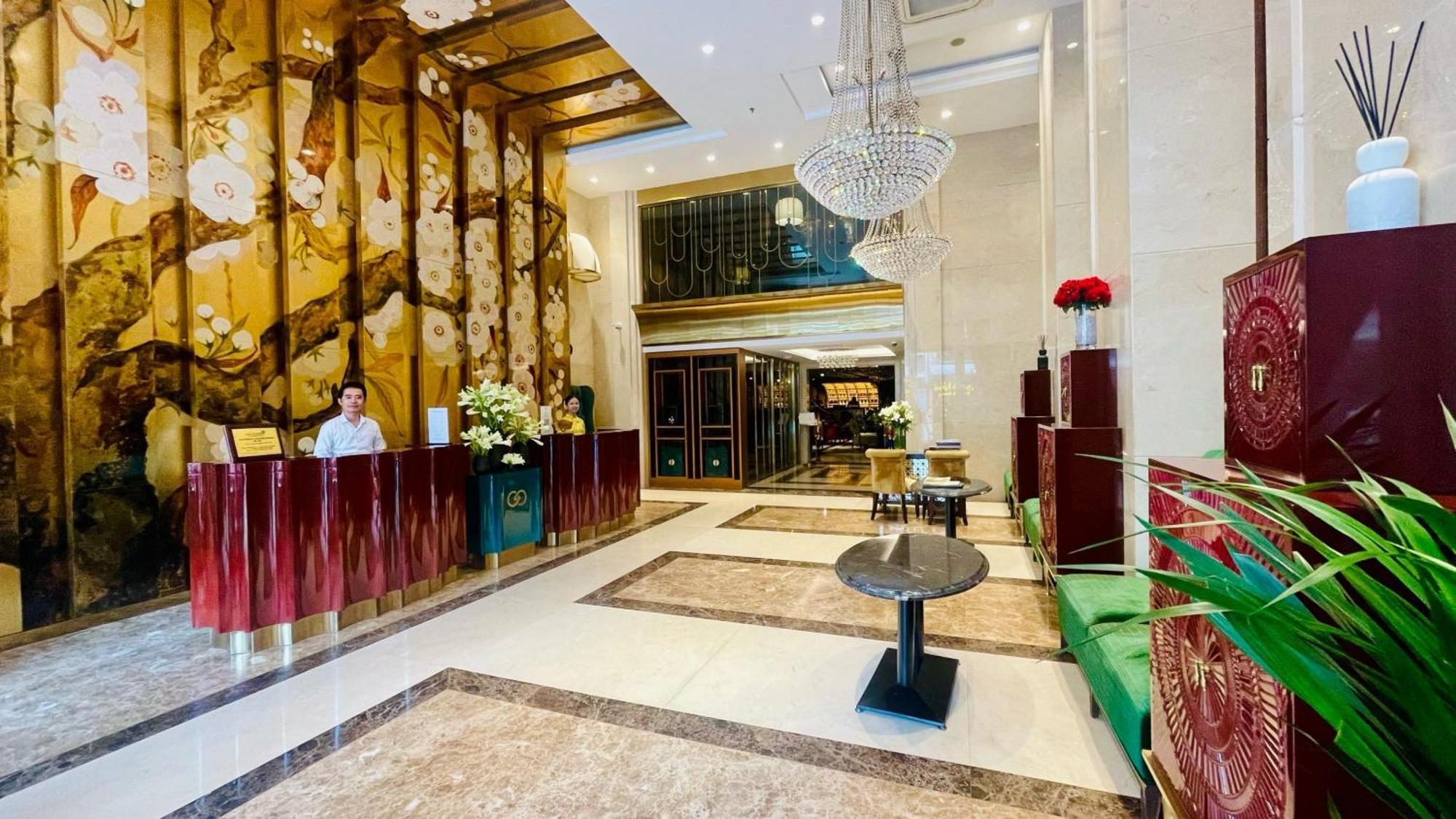 Golden Silk Boutique Hotel Hanoi Buitenkant foto