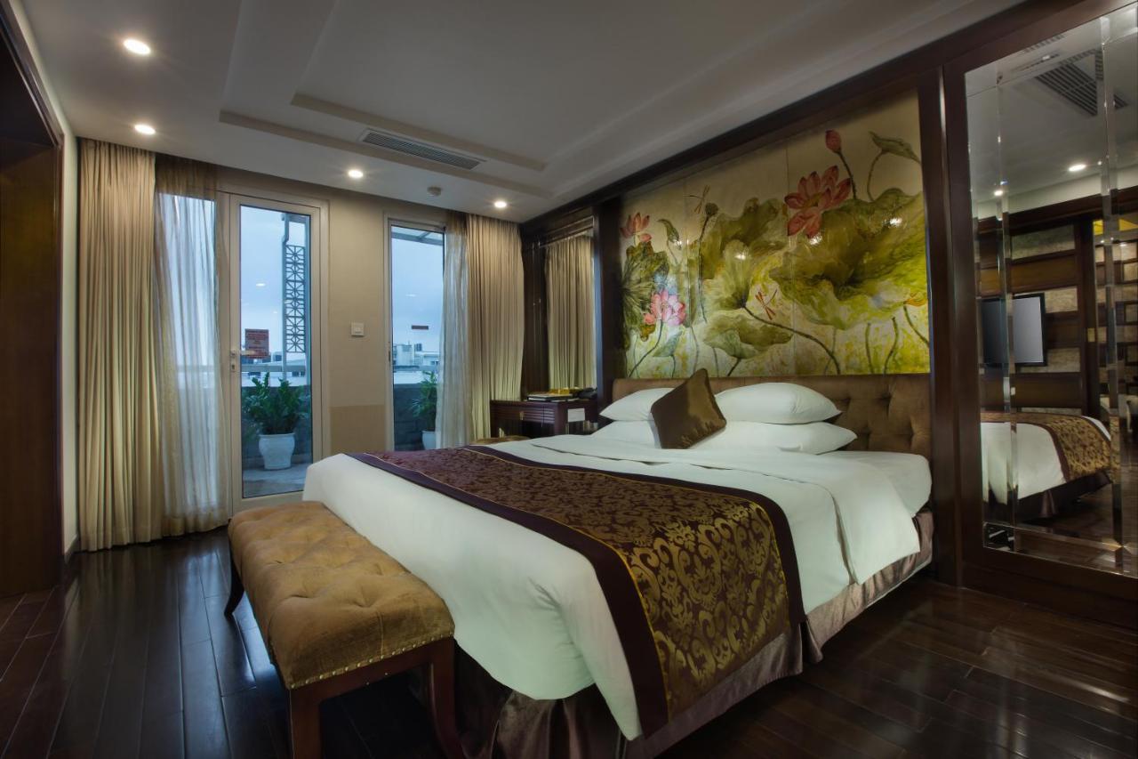 Golden Silk Boutique Hotel Hanoi Buitenkant foto